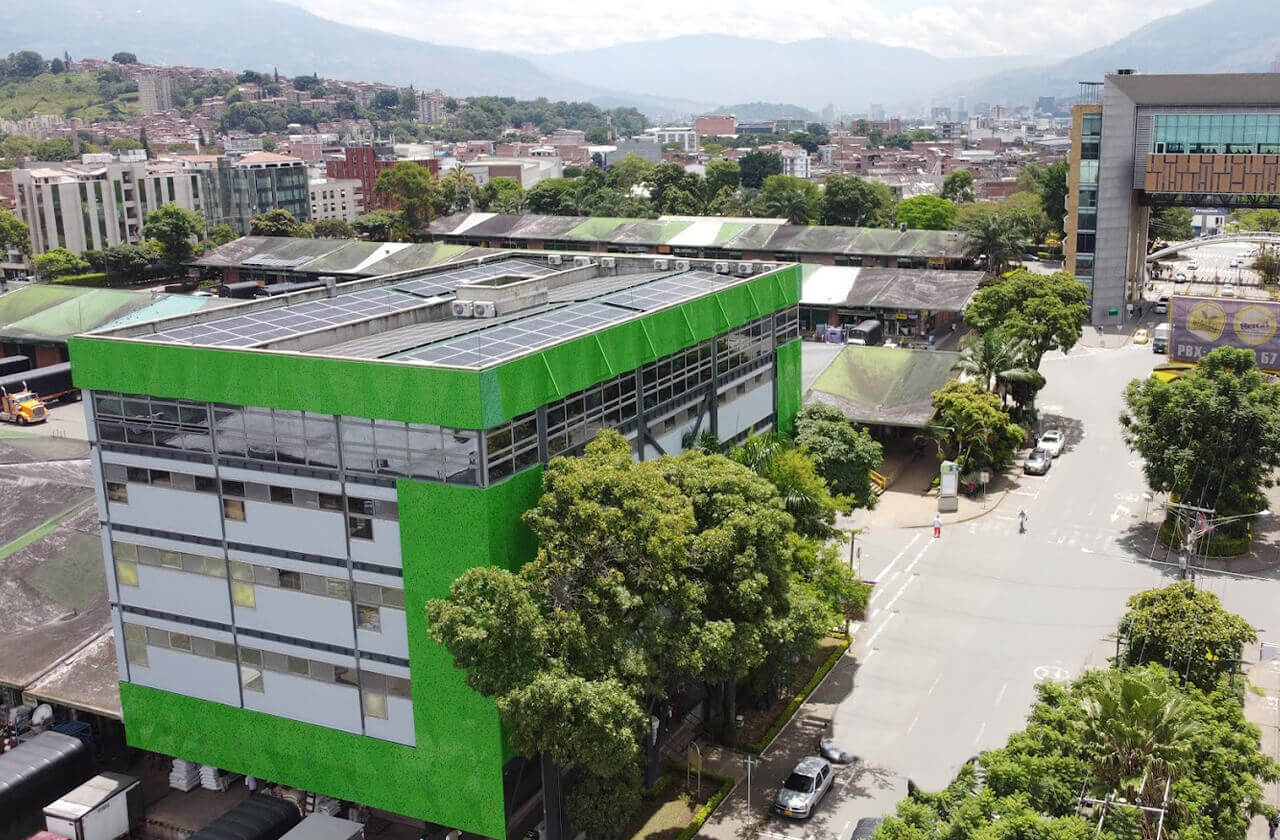 Plaza Mayorista en Medellón Colombia, Donde se encuentra Excol Foods. El Rol Esencial de la Eficiencia Logística de la Agroindustria Panelera en Colombia