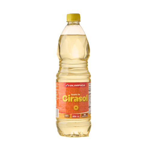 Aceite de girasol. Marca propia Olimpica por Excol Foods