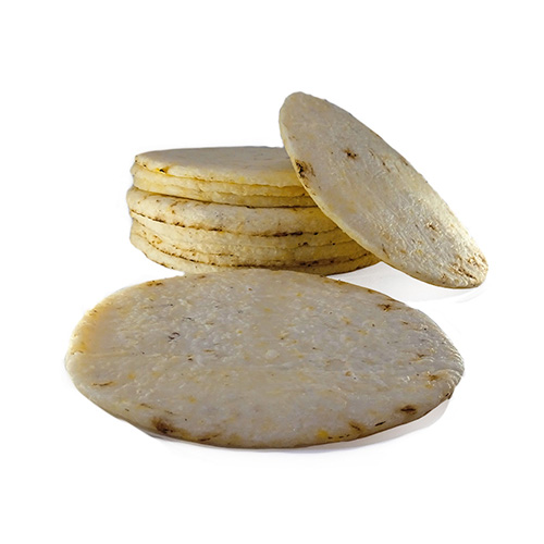 Arepa de maíz blanco de Excol Foods.